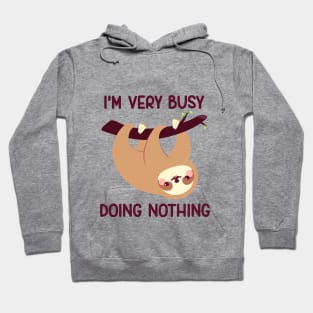 Cute lazy sloth Hoodie